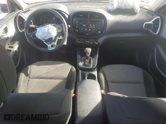 2020 Kia Soul LX with VIN KNDJ23AU3L7727727, listed as a Copart auction lot 45883535 with 35,082 mi miles and Salvage Title. Bid and sale history available at carsss.com. Image 8.