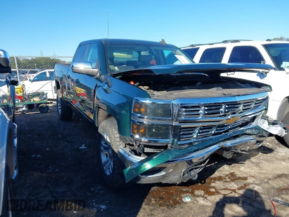 2015 Chevrolet Silverado 1500 LT with VIN 1GCRCREHXFZ267054, listed as a IAAI auction lot 41543297 with 134,087 mi miles. Bid and sale history available at carsss.com. Image 6.