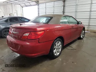 2010 Chrysler Sebring Touring with VIN 1C3BC5ED0AN109219, listed as a Copart auction lot 80760284 with 89,414 mi miles and Salvage Title. Bid and sale history available at carsss.com. Image 3.