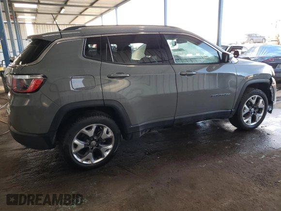 2020 Jeep Compass Limited with VIN 3C4NJCCB9LT170785, listed as a Copart auction lot 42212065 with 55,763 mi miles and Clean Title. Bid and sale history available at DreamBid. Image 3.