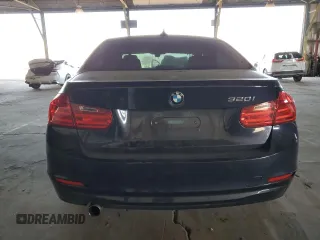 2013 BMW 3 Series 320i with VIN WBA3B1C50DK129657, listed as a Copart auction lot 83381934 with 80,847 mi miles and Salvage Title. Bid and sale history available at carsss.com. Image 6.