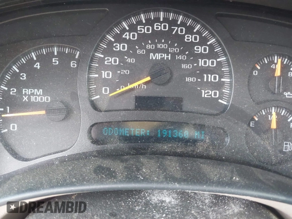 2005 Chevrolet Avalanche LT with VIN 3GNEC12Z25G295823, listed as a IAAI auction lot 42470920 with 191,360 mi miles and . Bid and sale history available at DreamBid. Image 7.