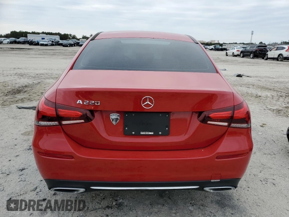 2020 Mercedes-Benz A 220 with VIN WDD3G4EB3LW040316, listed as a Copart auction lot 42382565 with 69,106 mi miles and Non Repairable. Bid and sale history available at DreamBid. Image 6.