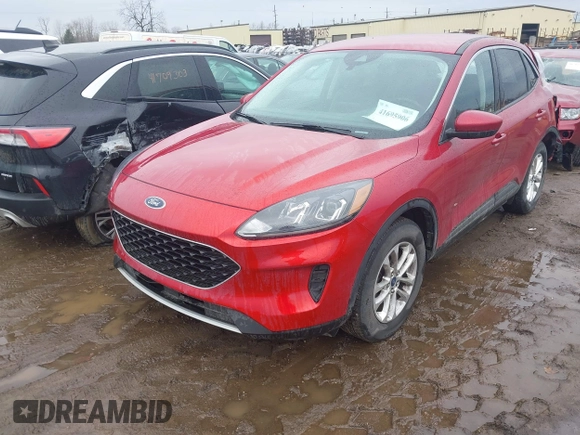 2021 Ford Escape SE with VIN 1FMCU9G68MUA06185, listed as a IAAI auction lot 41695906 with 43,463 mi miles and . Bid and sale history available at DreamBid. Image 17.