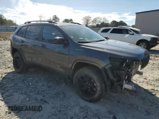 2022 Jeep Cherokee X with VIN 1C4PJMCX7ND526248, listed as a Copart auction lot 46283715 with 46,594 mi miles and Salvage Title. Bid and sale history available at carsss.com. Image 4.