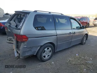 2000 Honda Odyssey EX with VIN 2HKRL1861YH527864, listed as a Copart auction lot 51343745 with 262,483 mi miles and Salvage Title. Bid and sale history available at DreamBid. Image 3.