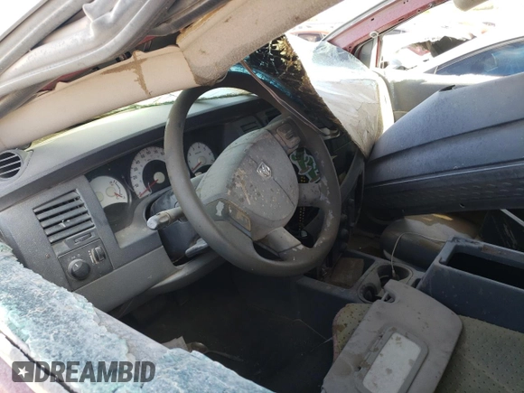 2006 Dodge Durango SXT with VIN 1D4HD38K26F129283, listed as a Copart auction lot 47465465 with Not Provided miles and Salvage Title. Bid and sale history available at DreamBid. Image 8.