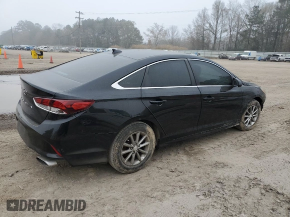 2019 Hyundai Sonata SE with VIN 5NPE24AF9KH762503, listed as a Copart auction lot 44310975 with 76,278 mi miles and Salvage Title. Bid and sale history available at DreamBid. Image 3.