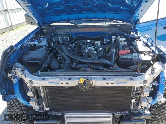 2023 Ford Bronco with VIN 1FMEE5DP7PLB92288, listed as a Copart auction lot 49272285 with 8,591 mi miles and Salvage Title. Bid and sale history available at DreamBid. Image 12.