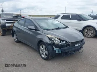 2013 Hyundai Elantra GLS with VIN 5NPDH4AE6DH358577, listed as a IAAI auction lot 42415997 with 101,661 mi miles and . Bid and sale history available at DreamBid. Image 1.