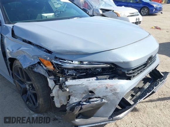 2024 Honda Civic Sport with VIN 2HGFE2F59RH562595, listed as a IAAI auction lot 41681632 with 18,217 mi miles and . Bid and sale history available at DreamBid. Image 6.