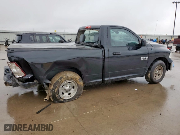 2013 Ram 1500 Tradesman with VIN 3C6JR6AG6DG586544, listed as a Copart auction lot 60459775 with 128,000 mi miles and Salvage title. Bid and sale history available at DreamBid. Image 3.