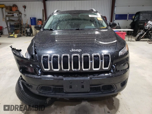2016 Jeep Cherokee Latitude with VIN 1C4PJMCS5GW191468, listed as a Copart auction lot 58291485 with 106,695 mi miles and Salvage title. Bid and sale history available at DreamBid. Image 5.