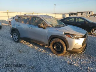 2023 Toyota Corolla Cross L with VIN 7MUAAAAG4PV050643, listed as a Copart auction lot 46923455 with Not provided miles and Non repairable. Bid and sale history available at DreamBid. Image 4.