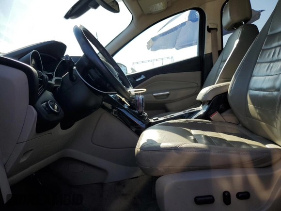 2015 Ford Escape Titanium with VIN 1FMCU9J99FUC82817, listed as a Copart auction lot 52206505 with 129,840 mi miles and Salvage Title. Bid and sale history available at carsss.com. Image 7.