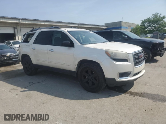 2014 GMC Acadia SLE z VIN 1GKKRNED7EJ227893, wystawiony jako Copart lot #59435665 z przebiegiem 172 066 mil mil oraz Szkoda całkowita • Salvage title. Historia ofert i sprzedaży dostępna na DreamBid. Obrazek 4.
