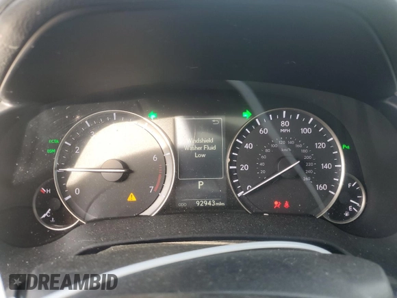 2016 Lexus RX 350 with VIN 2T2ZZMCA1GC018544, listed as a Copart auction lot 51253475 with 92,943 mi miles and Salvage Title. Bid and sale history available at DreamBid. Image 9.