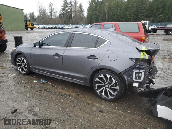 2017 Acura ILX w/Premium/A-SPEC Pkg with VIN 19UDE2F8XHA009582, listed as a Copart auction lot 85541084 with 65,836 mi miles and Salvage Title. Bid and sale history available at carsss.com. Image 2.