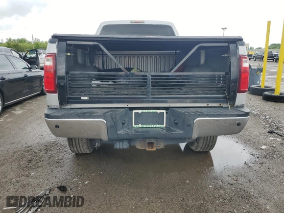 2013 Ford F-350 Platinum with VIN 1FT8W3BT6DEB44526, listed as a Copart auction lot 57637535 with 195,662 mi miles and Salvage title. Bid and sale history available at DreamBid. Image 6.