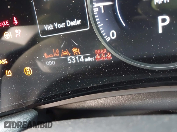 2024 Lexus NX with VIN 2T2AGCEZ7RC039708, listed as a IAAI auction lot 41343689 with 5,314 mi miles. Bid and sale history available at carsss.com. Image 15.