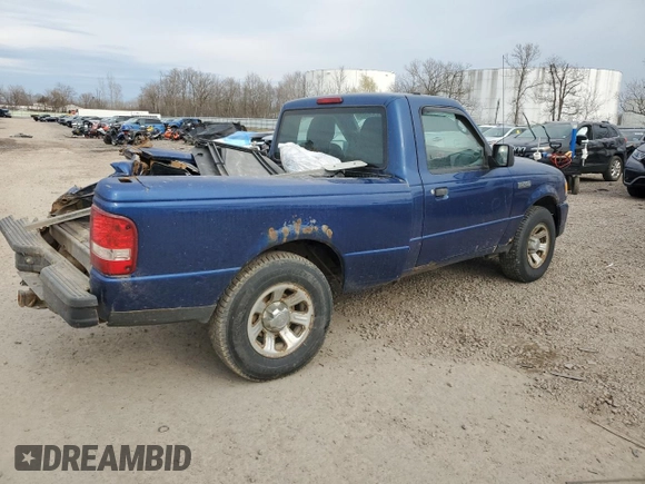 2010 Ford Ranger XL with VIN 1FTKR1AD9APA63175, listed as a Copart auction lot 52936605 with 93,903 mi miles and Salvage Title. Bid and sale history available at carsss.com. Image 3.