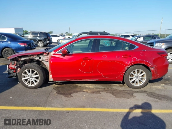 2015 Mazda 6 i Sport with VIN JM1GJ1U50F1210091, listed as a IAAI auction lot 42057091 with 78,253 mi miles. Bid and sale history available at carsss.com. Image 15.
