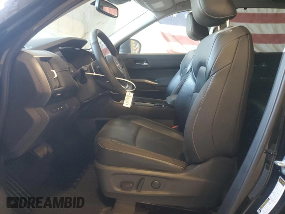 2022 Nissan Pathfinder SL with VIN 5N1DR3CCXNC223100, listed as a Copart auction lot 49056955 with 34,736 mi miles and Salvage title. Bid and sale history available at DreamBid. Image 7.