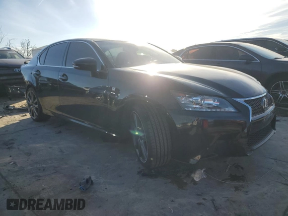2015 Lexus GS 350 with VIN JTHBE1BL0FA014585, listed as a Copart auction lot 71524152 with 89,904 mi miles. Bid and sale history available at carsss.com. Image 4.