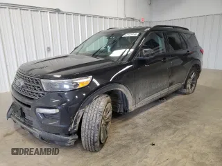 2022 Ford Explorer XLT z VIN 1FMSK8DH2NGB52969, wystawiony jako Copart lot #51423445 z przebiegiem Nie podano mil oraz Szkoda całkowita • Salvage title. Historia ofert i sprzedaży dostępna na DreamBid. Obrazek 1.