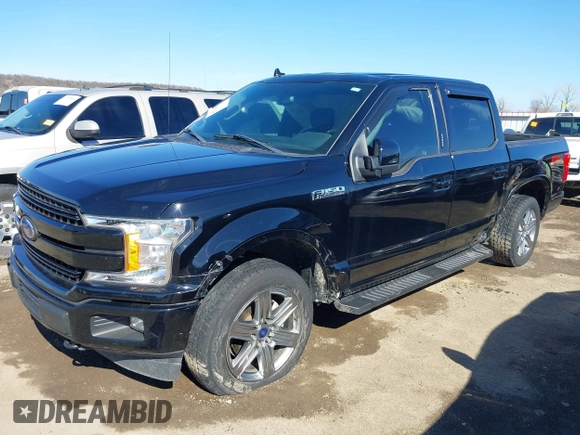 2018 Ford F-150 XL with VIN 1FTEW1E53JKD67060, listed as a IAAI auction lot 41612914 with 86,331 mi miles. Bid and sale history available at carsss.com. Image 18.