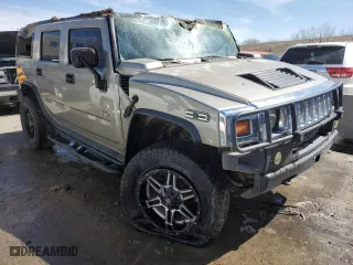 2003 Hummer H2 with VIN 5GRGN23U63H100196, listed as a Copart auction lot 46028463 with 83,789 mi miles and Non Repairable. Bid and sale history available at carsss.com. Image 4.