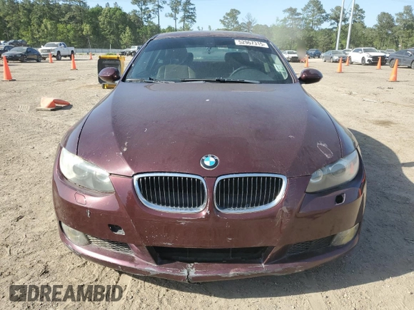 2008 BMW 3 Series 328i with VIN WBAWB33578P135618, listed as a Copart auction lot 52967315 with 179,640 mi miles and Clean Title. Bid and sale history available at carsss.com. Image 5.