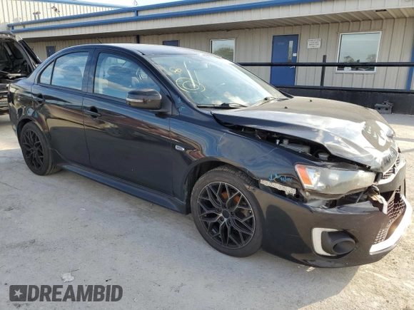 2016 Mitsubishi Lancer ES with VIN JA32U2FU5GU001861, listed as a Copart auction lot 76461034 with 136,135 mi miles and Salvage Title. Bid and sale history available at DreamBid. Image 4.