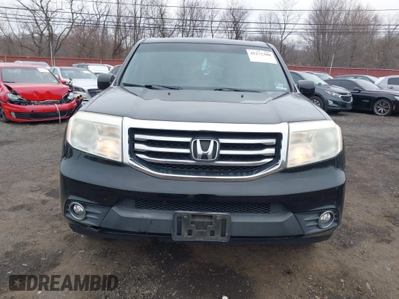 2013 Honda Pilot EX-L with VIN 5FNYF4H71DB021487, listed as a IAAI auction lot 41272308 with 188,217 mi miles and . Bid and sale history available at DreamBid. Image 12.