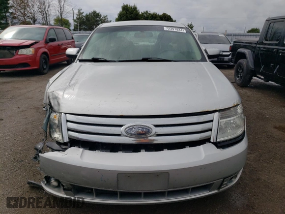 2009 Ford Taurus SEL with VIN 1FAHP24W79G110613, listed as a Copart auction lot 72397834 with 212,234 mi miles and Salvage Title. Bid and sale history available at carsss.com. Image 5.