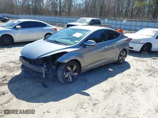2014 Hyundai Elantra SE with VIN KMHDH4AE7EU032788, listed as a IAAI auction lot 41638876 with 135,943 mi miles. Bid and sale history available at carsss.com. Image 2.