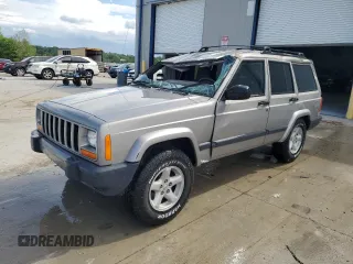 2001 Jeep Cherokee Sport z VIN 1J4FF48S51L544364, wystawiony jako Copart lot #56002825 z przebiegiem 221 621 mil mil oraz Szkoda całkowita • Salvage title. Historia ofert i sprzedaży dostępna na DreamBid. Obrazek 1.