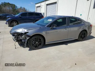 2025 Toyota Camry LE with VIN 4T1DAACK0SU580682, listed as a Copart auction lot 47941475 with 1,438 mi miles and Salvage Title. Bid and sale history available at carsss.com. Image 1.