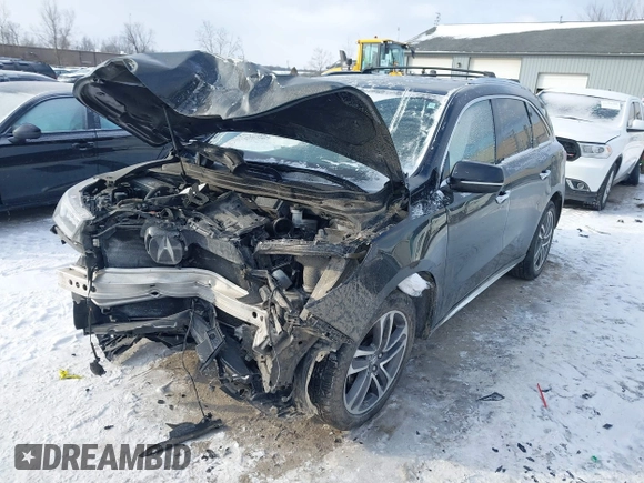 2018 Acura MDX Advance with VIN 5J8YD4H85JL029021, listed as a IAAI auction lot 41376977 with Not Provided miles and . Bid and sale history available at carsss.com. Image 6.