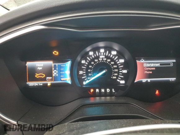 2020 Ford Fusion SE с VIN 3FA6P0HD0LR122364, выставлен на аукционе Copart как лот 49000895 с пробегом 23 124 миль миль и Списание • Salvage title. История ставок и продаж доступна на DreamBid. Изображение 9.