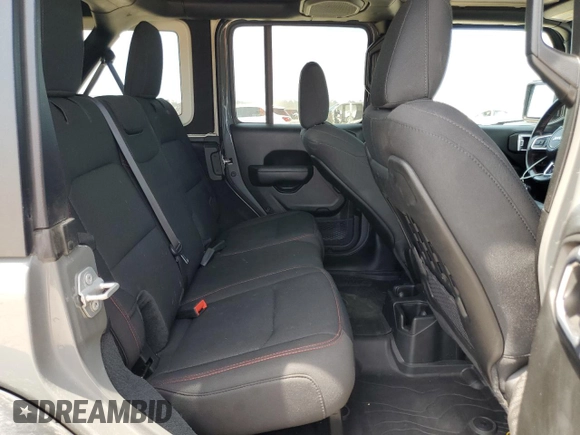 2022 Jeep Wrangler Unlimited Rubicon z VIN 1C4HJXFN6NW166278, wystawiony jako Copart lot #56745075 z przebiegiem 34 418 mil mil oraz Szkoda całkowita • Salvage title. Historia ofert i sprzedaży dostępna na DreamBid. Obrazek 11.