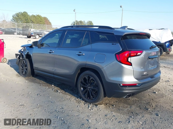 2019 GMC Terrain SLT z VIN 3GKALPEX4KL379539, wystawiony jako IAAI lot #41662177 z przebiegiem 45 545 mil mil oraz . Historia ofert i sprzedaży dostępna na DreamBid. Obrazek 3.