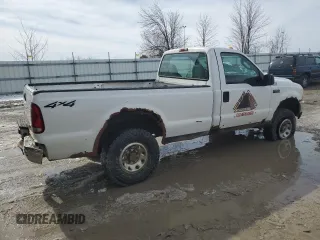 2004 Ford F-250 XL с VIN 1FTNF21L94EC06130, выставлен на аукционе Copart как лот 46876595 с пробегом 291 066 миль миль и На запчасти • Non repairable. История ставок и продаж доступна на DreamBid. Изображение 3.