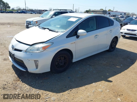2014 Toyota Prius Four with VIN JTDKN3DU8E1737165, listed as a IAAI auction lot 41781998 with 175,585 mi miles and . Bid and sale history available at carsss.com. Image 17.