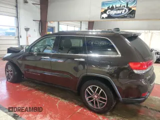 2017 Jeep Grand Cherokee Limited with VIN 1C4RJFBG1HC641024, listed as a Copart auction lot 52885535 with 106,044 mi miles and Salvage Title. Bid and sale history available at carsss.com. Image 2.
