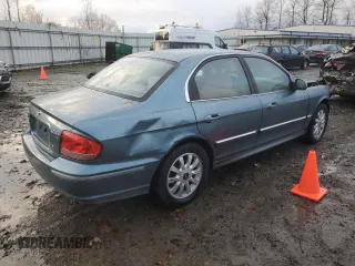 2005 Hyundai Sonata GLS with VIN KMHWF35H75A100960, listed as a Copart auction lot 81070954 with 133,919 mi miles and Salvage Title. Bid and sale history available at carsss.com. Image 3.