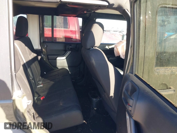 2015 Jeep Wrangler Unlimited Sport with VIN 1C4BJWDG5FL745673, listed as a IAAI auction lot 41681043 with 97,605 mi miles and . Bid and sale history available at DreamBid. Image 8.
