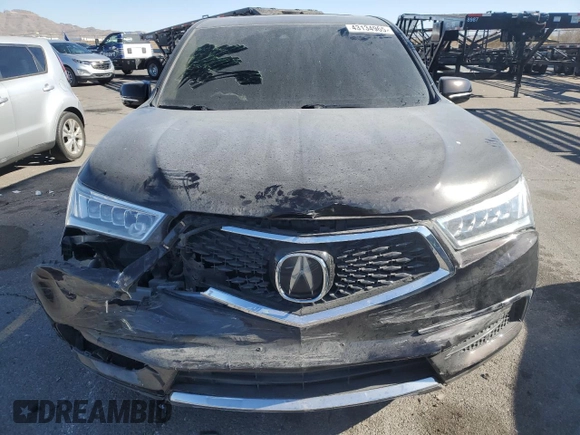 2017 Acura MDX w/Technology Pkg with VIN 5FRYD4H52HB041143, listed as a Copart auction lot 43134965 with 128,114 mi miles and Salvage Title. Bid and sale history available at carsss.com. Image 5.