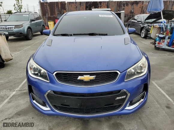 2017 Chevrolet SS with VIN 6G3F25RW5HL303149, listed as a Copart auction lot 57072044 with 27,826 mi miles and Clean Title. Bid and sale history available at carsss.com. Image 5.