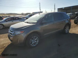 2013 Ford Edge SEL with VIN 2FMDK4JCXDBE18819, listed as a Copart auction lot 48616425 with 222,205 mi miles and Salvage Title. Bid and sale history available at carsss.com. Image 1.